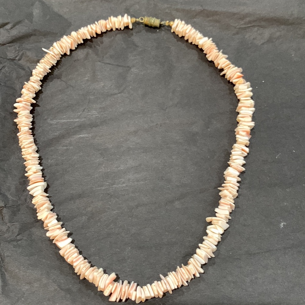 Puca Shell Necklace and Puca Shell Bracelet - Picture 2 of 4